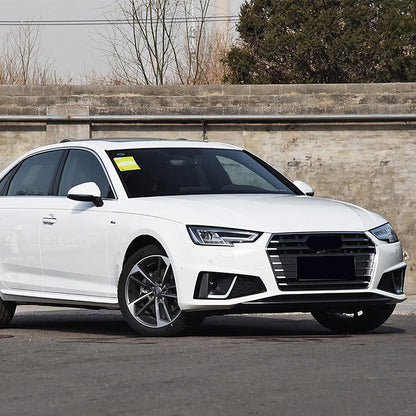 2019 For Audi A4 S4 B9 Front Bumper Down Grille Honeycomb Style S line Fog Light Grilles