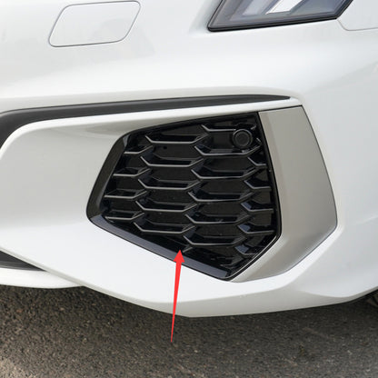 2020-2024 For Audi A3 S3 8Y Front Bumper Down Grille Honeycomb Style Fog Light Grilles