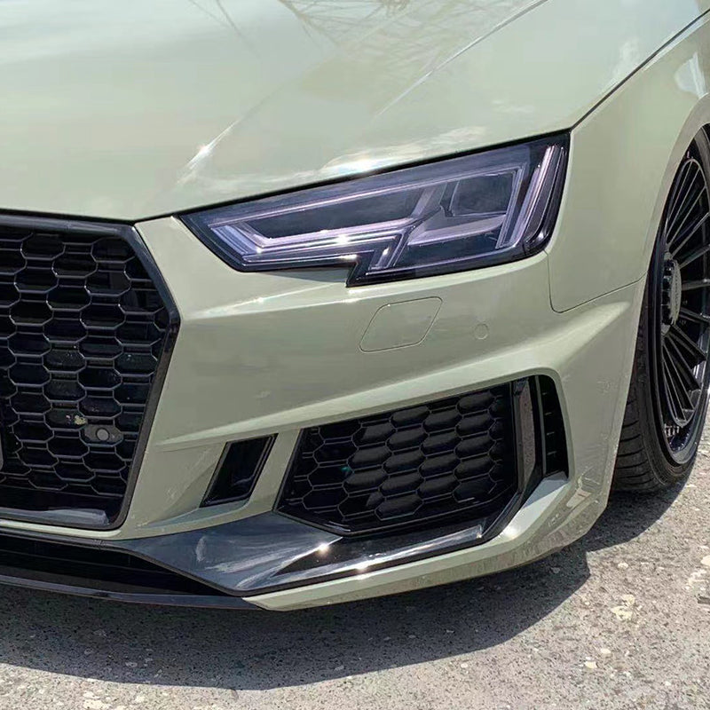 2017-2019 For A4/S4 B9 Body Kits With ACC & Honeycomb Grille Front Lip