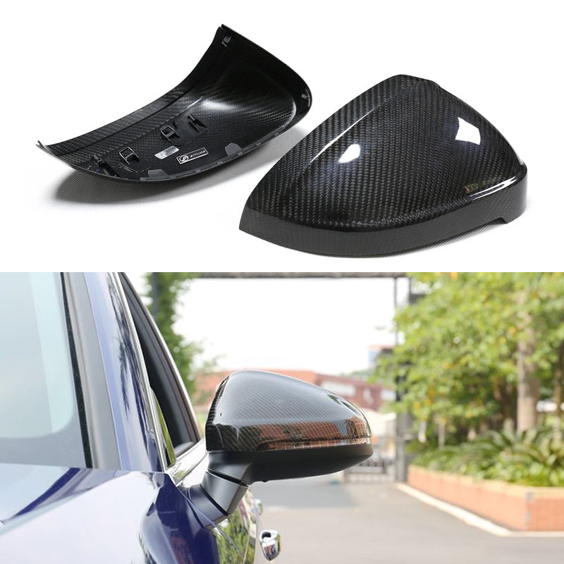 2017-2022 For Audi A5 B9 B9.5 Carbon Fiber Mirror Caps
