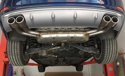 2013-2016 For Audi A3 S3 8V Non S-line rear diffuser and tailpipe