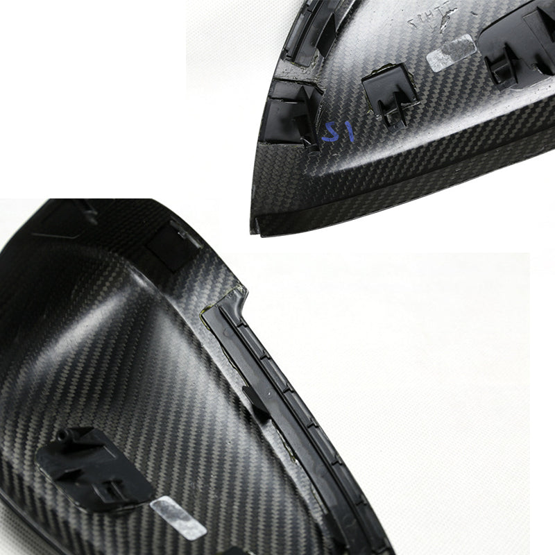 2017-2022 For Audi A5 B9 B9.5 Carbon Fiber Mirror Caps