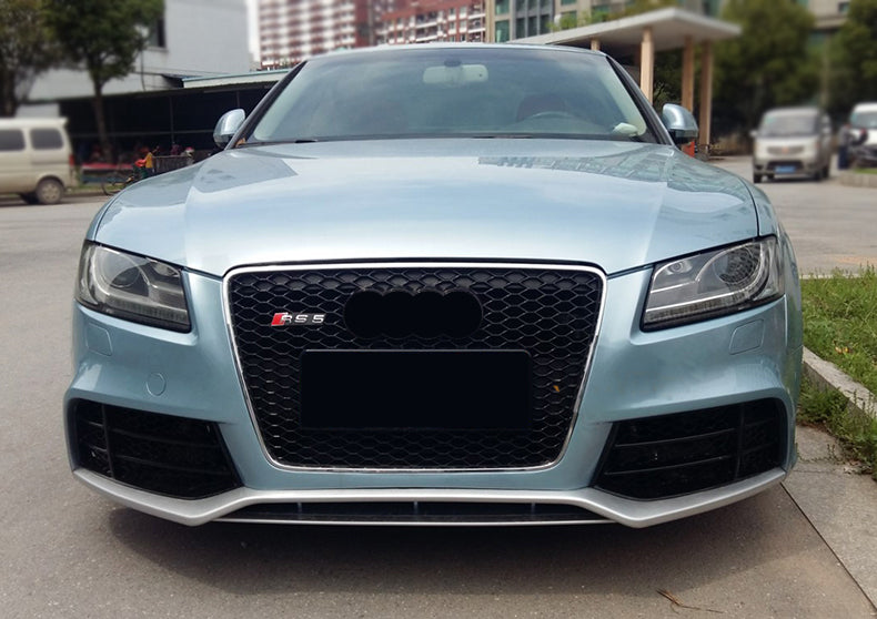 2009-2011 For Audi A5 S5 B8 Audi RS5 Honeycomb Grille With Lower Mesh
