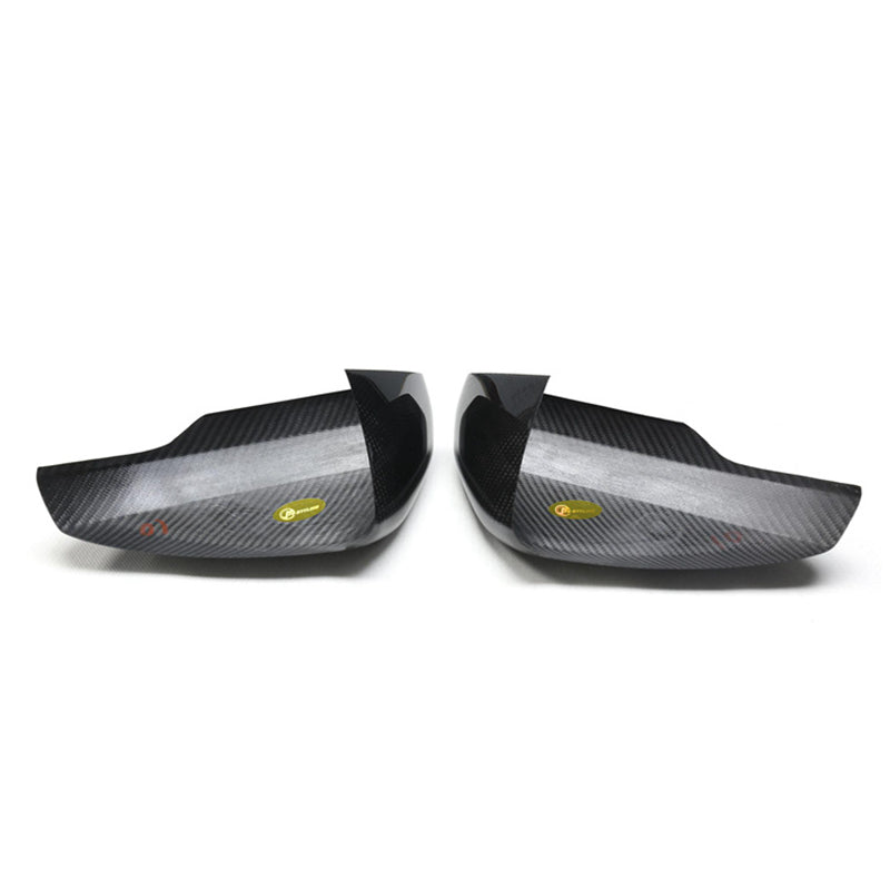 2010-2018 For Audi A1 S1 8X Dry Carbon Fiber Mirror Caps Real Carbon Fiber