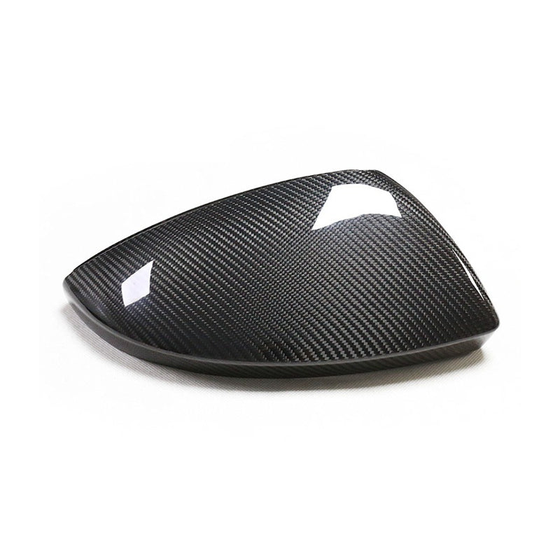 2019+ For Audi A7 S7 RS7 C8 Carbon Fiber Mirror Caps