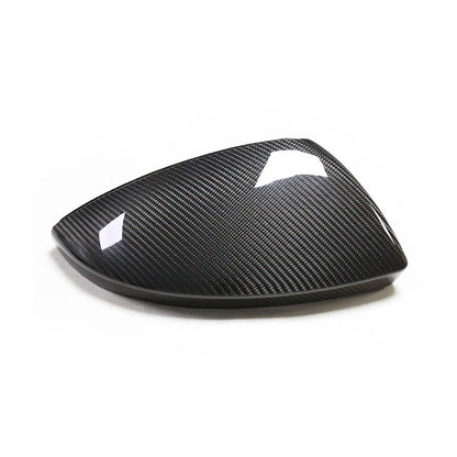 2019+ For Audi A7 S7 RS7 C8 Carbon Fiber Mirror Caps