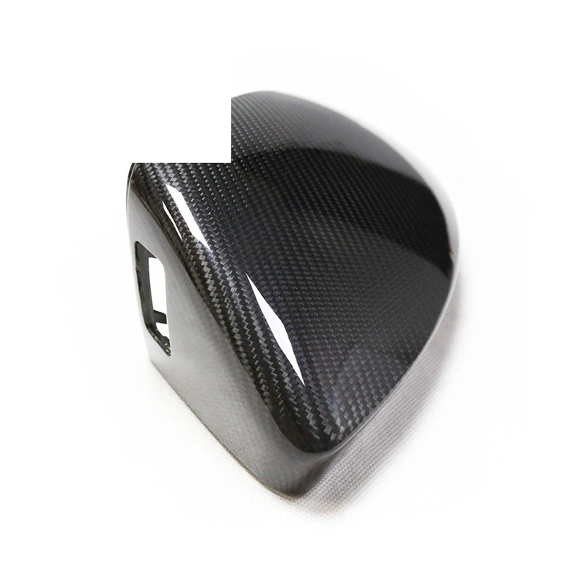 2019+ For Audi A7 S7 RS7 C8 Carbon Fiber Mirror Caps