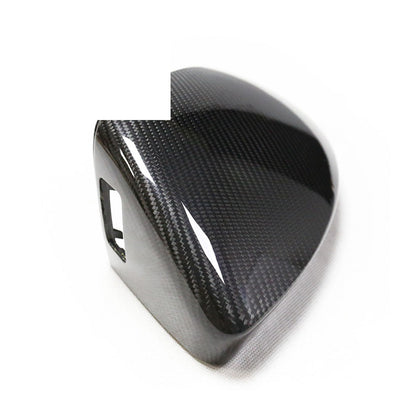 2019+ For Audi A7 S7 RS7 C8 Carbon Fiber Mirror Caps