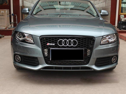 2008-2012 For Audi A4 S4 B8 RS4 Style Honeycomb Front Grille