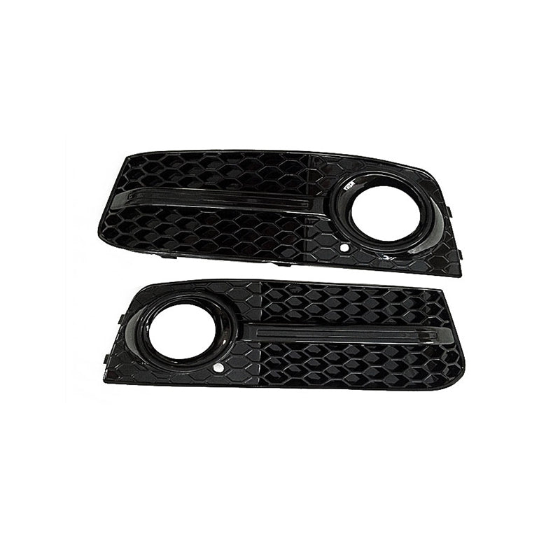 22008-2012 For Audi A4 S4 B8 A4 B8 Front Bumper Down Grille Honeycomb Style Non S line Fog Light Grilles