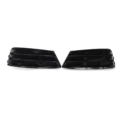 2017-2019 For Audi A4 S4 B9 Front Bumper Down Grille Honeycomb Style Non S line Fog Light Grilles