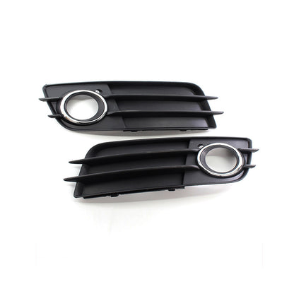 2008-2012 For Audi A4 S4 B8 Front Bumper Down Grille Honeycomb Style S line Fog Light Grilles