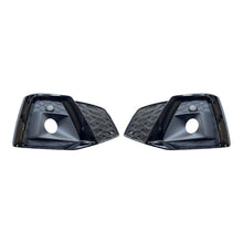 2020-2024 For Audi A5 S5 B9.5 Front Bumper Down Grille Honeycomb Style Fog Light Grilles
