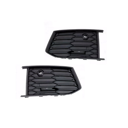 2019-2022 For Audi A6 S6 C8 Front Bumper Down Grille Honeycomb Style S Line Fog Light Grilles