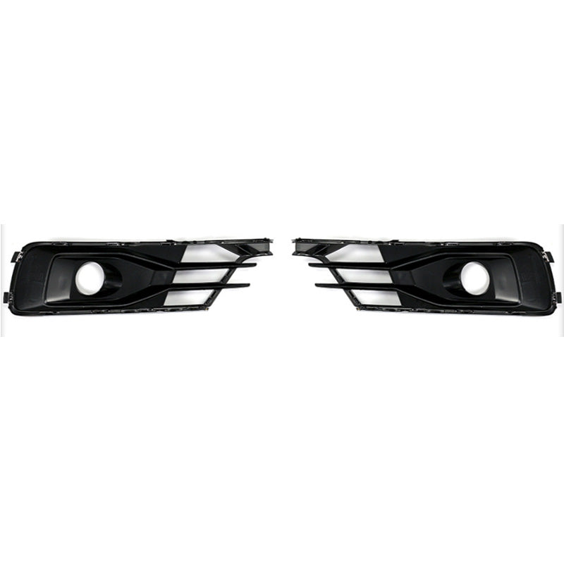 2016-2018 For Audi A6 S6 C7.5 Front Bumper Down Grille Honeycomb Style Non S Line Fog Light Grilles