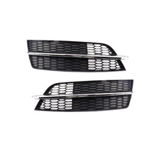 2016-2018 For Audi A7 S7 C7.5 Front Bumper Down Grille Honeycomb Style Fog Light Grilles