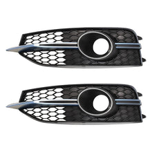 2009-2015 For Audi A7 S7 C7 Front Bumper Down Grille Honeycomb Style S line Fog Light Grilles