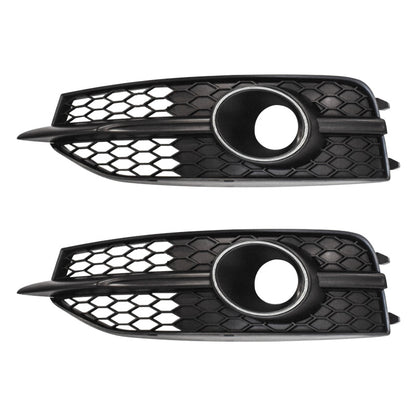 2009-2015 For Audi A7 S7 C7 Front Bumper Down Grille Honeycomb Style S line Fog Light Grilles