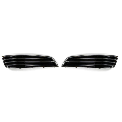 2011-2014 For Audi A8 D4 Front Bumper Down Grille Honeycomb Style Fog Light Grilles