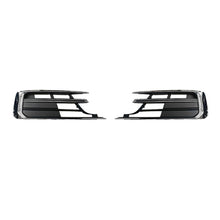 2019-2022 For Audi A8 S8 D5 Front Bumper Down Grille Honeycomb Style Fog Light Grilles