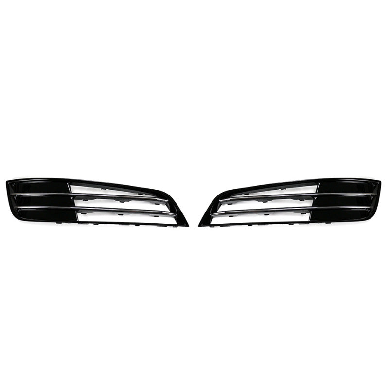 2011-2014 For Audi A8 D4 Front Bumper Down Grille Honeycomb Style Fog Light Grilles