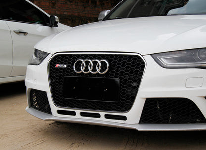 2013-2016 For Audi A4 S4 B8.5 RS4 Style Honeycomb Front Grille