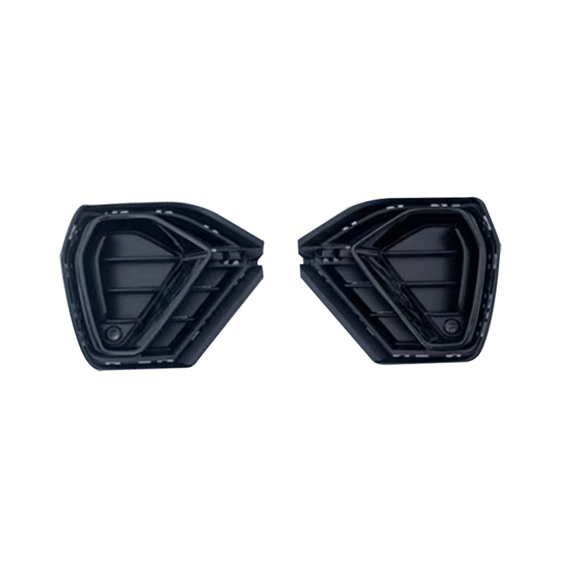 2020-2023 For Audi Q3 SQ3 F3 Front Bumper Down Grille Honeycomb Style Fog Light Grilles