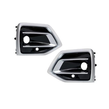 2022-2025 For Audi Q5 SQ5 B9.5 Front Bumper Down Grille Honeycomb Style S Line Fog Light Grilles