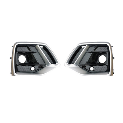 2022-2025 For Audi Q5 SQ5 B9.5 Front Bumper Down Grille Honeycomb Style S Line Fog Light Grilles