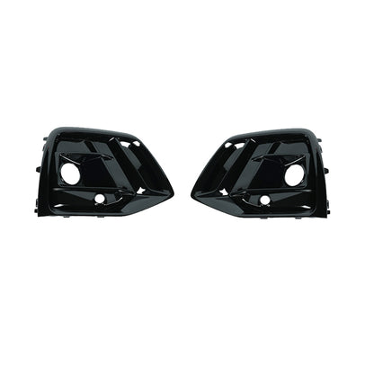 2022-2025 For Audi Q5 SQ5 B9.5 Front Bumper Down Grille Honeycomb Style S Line Fog Light Grilles
