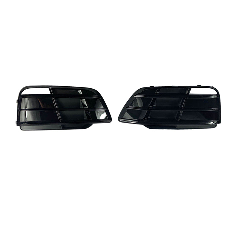 2019-2021 For Audi Q5 SQ5 B9 Front Bumper Down Grille Honeycomb Style S Line Fog Light Grilles