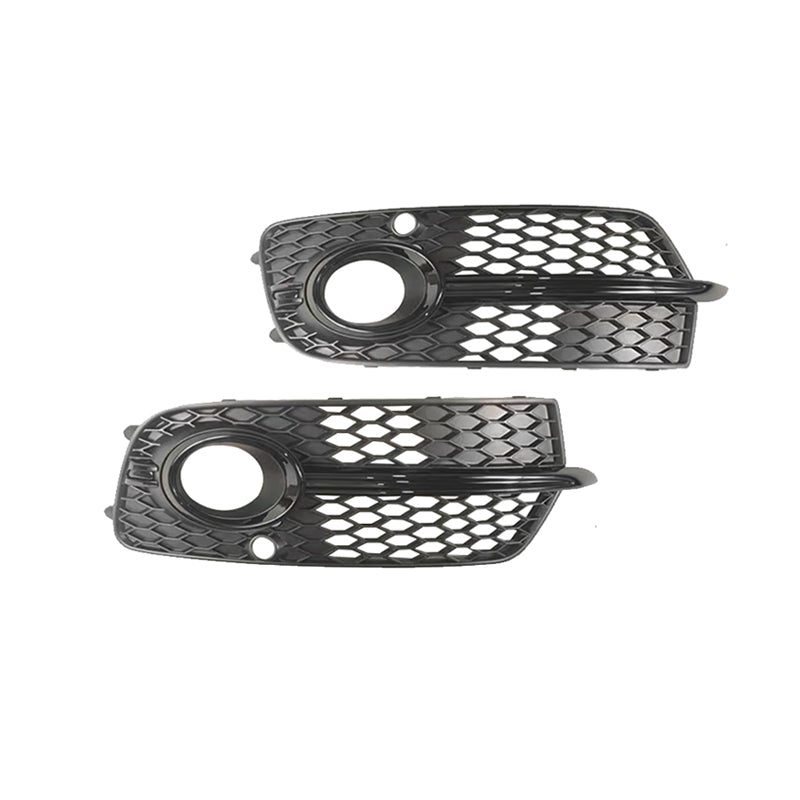 2013-2018 For Audi Q5 SQ5 8R.5/B8.5 Front Bumper Down Grille Honeycomb Style S Line Fog Light Grilles