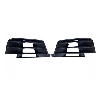 2016-2019 For Audi Q7 SQ7 4M Front Bumper Down Grille Honeycomb Style Fog Light Grilles