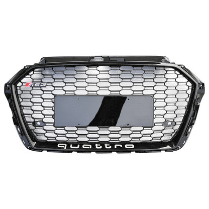 2017-2019 For Audi A3 S3 8V.5 RS3 Style Honeycomb Grille