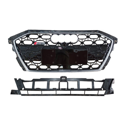 2020-2024 For Audi A3 S3 8Y S line RS3 Style Honeycomb Grille