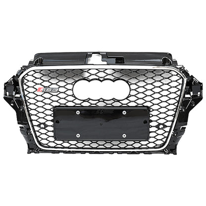 2013-2016 For Audi A3 S3 8V RS3 Style Honeycomb Grille