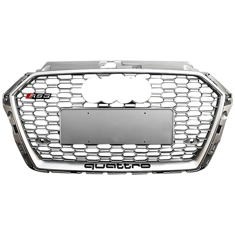 2017-2019 For Audi A3 S3 8V.5 RS3 Style Honeycomb Grille