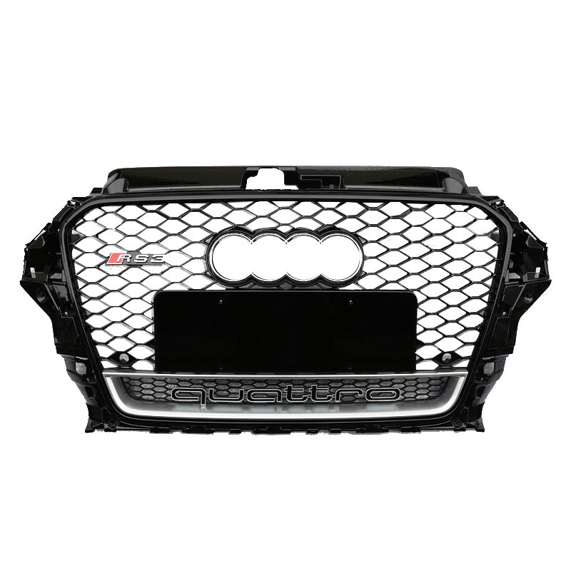 2013-2016 For Audi A3 S3 8V RS3 Style Honeycomb Grille with lower mesh