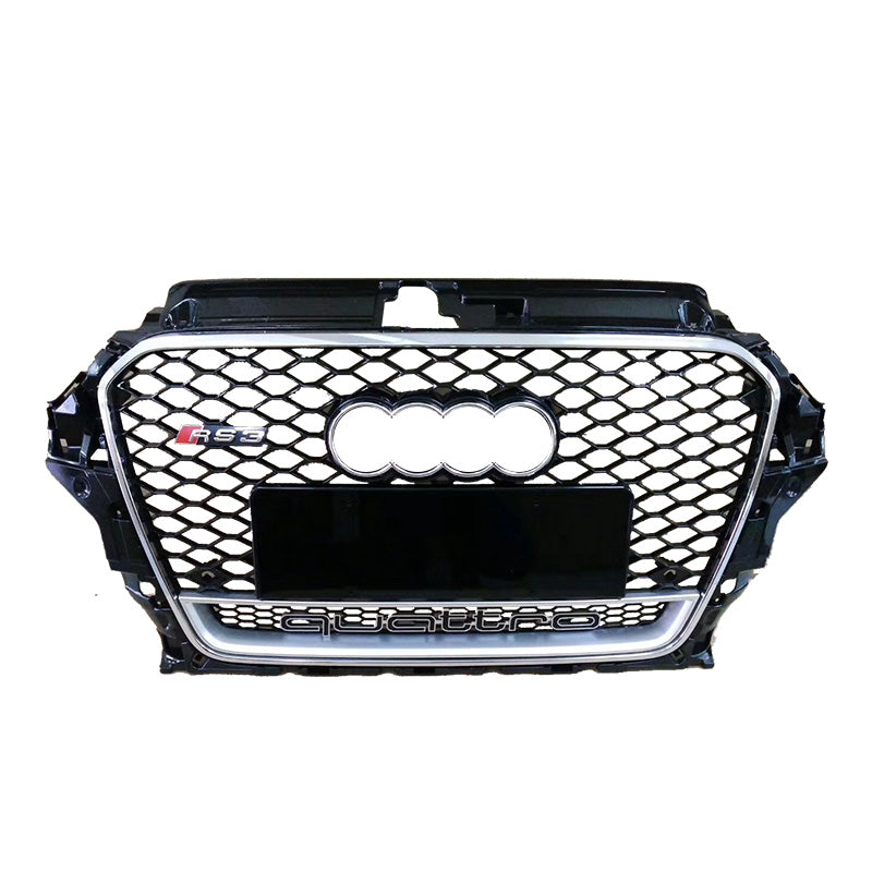 2013-2016 For Audi A3 S3 8V RS3 Style Honeycomb Grille with lower mesh