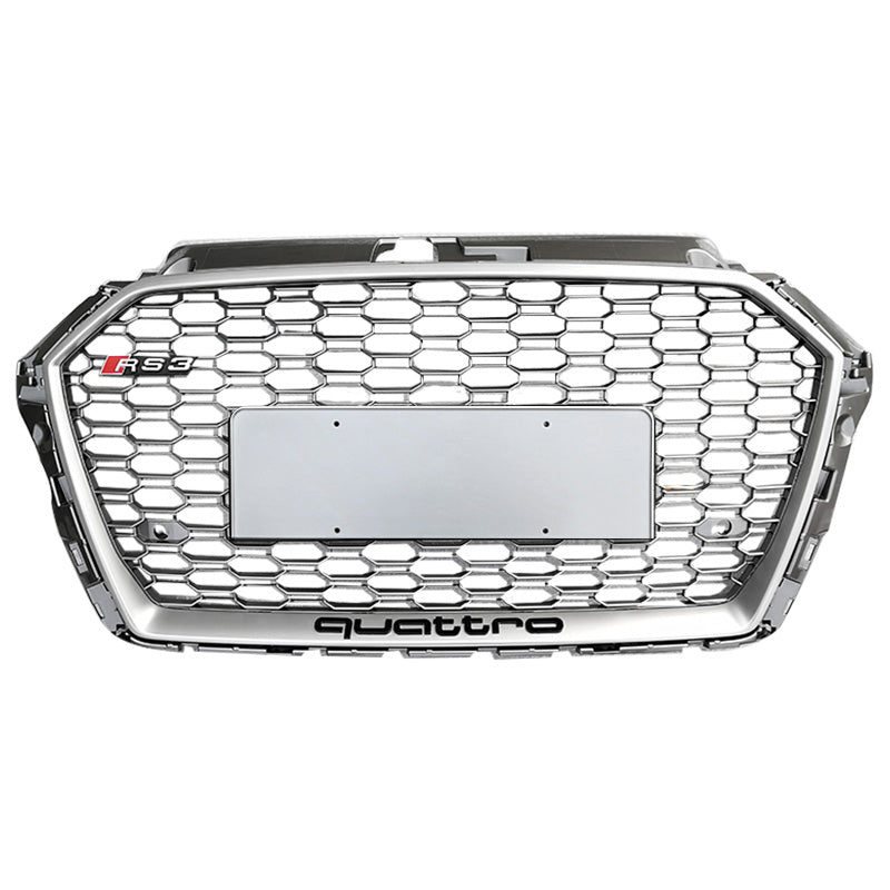 2017-2019 For Audi A3 S3 8V.5 RS3 Style Honeycomb Grille