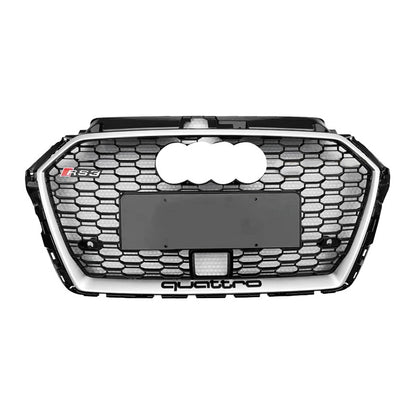 2017-2019 For Audi A3 S3 8V.5 RS3 Style Honeycomb Grille