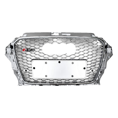 2013-2016 For Audi A3 S3 8V RS3 Style Honeycomb Grille