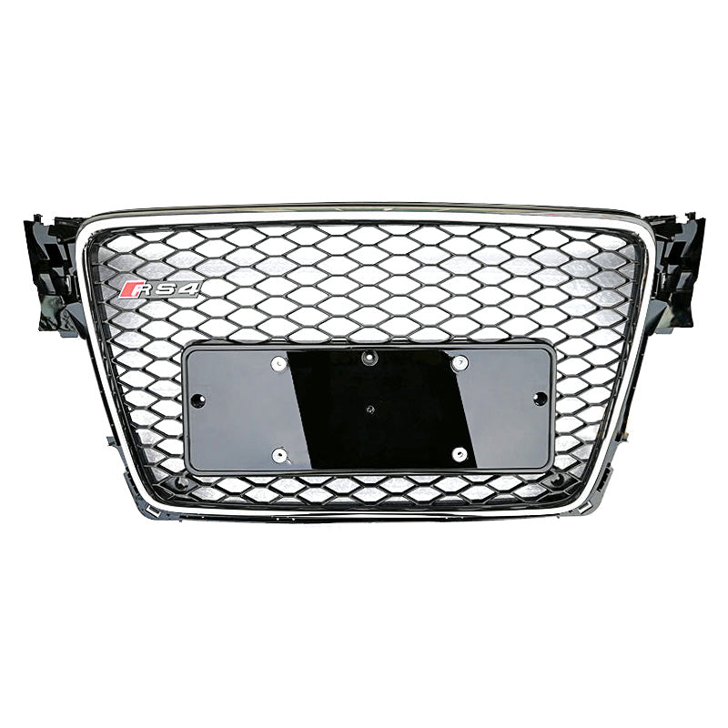 2008-2012 For Audi A4 S4 B8 RS4 Style Honeycomb Front Grille
