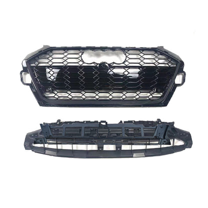 2020-2024 For Audi A4 S4 B9.5 Audi RS4 Honeycomb Grille