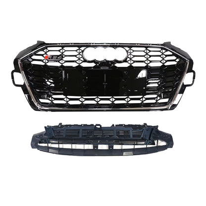2020-2024 For Audi A4 S4 B9.5 Audi RS4 Honeycomb Grille