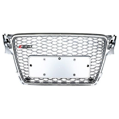 2008-2012 For Audi A4 S4 B8 RS4 Style Honeycomb Front Grille