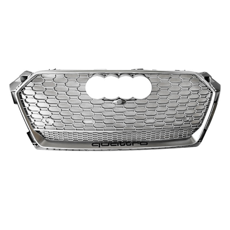 2017-2019 For Audi A5 S5 B9 RS5 Style Honeycomb Grille With Lower Mesh