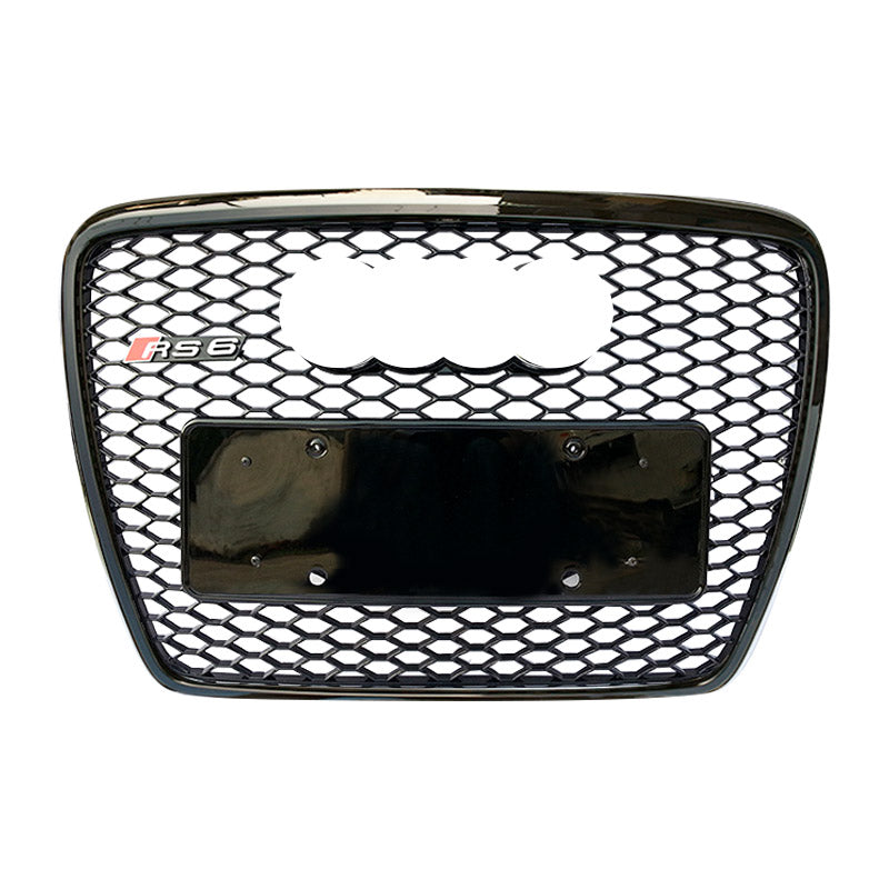 2009-2011 For Audi A6 S6 C6 RS6 Style Honeycomb Grille
