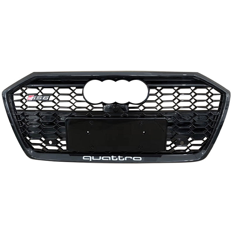2019-2025 For Audi A6 S6 C8 C8.5 RS6 Honeycomb Grille