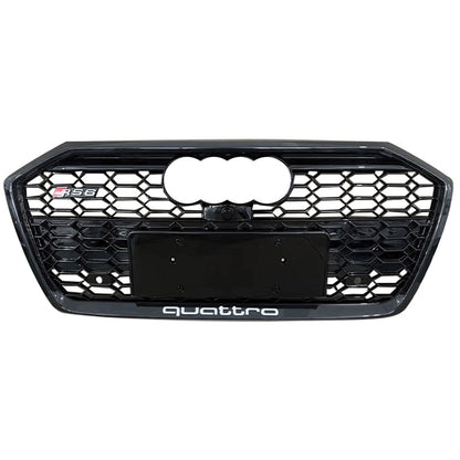 2019-2025 For Audi A6 S6 C8 C8.5 RS6 Honeycomb Grille
